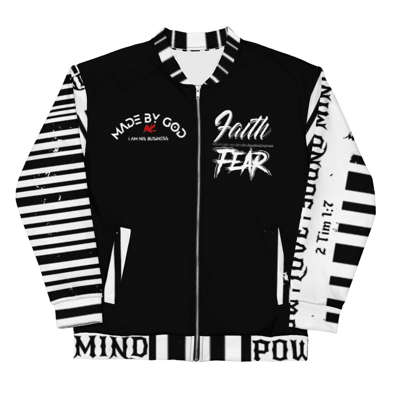 Faith Over Fear - Bomber Jacket