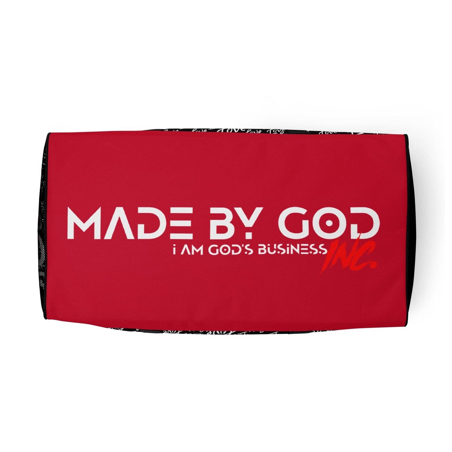 I Just Love Jesus | Red Bottom Edition Duffle Bag