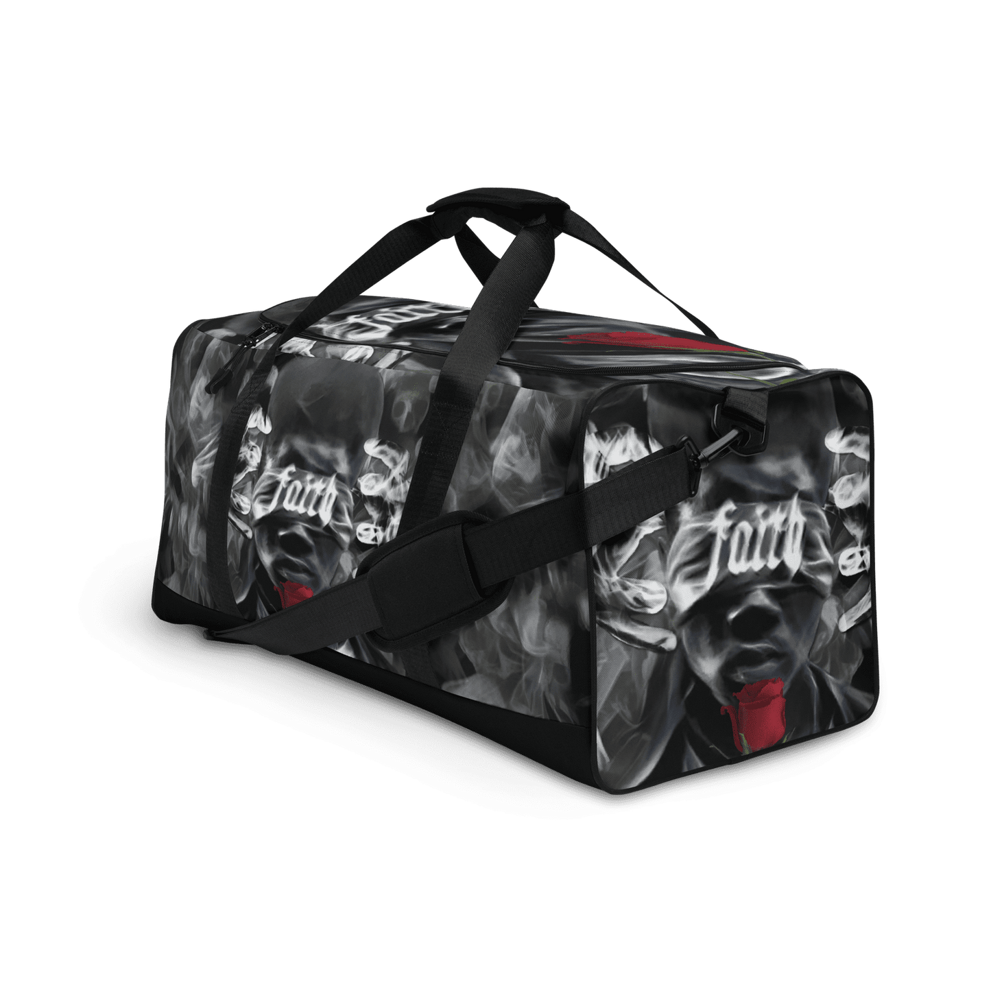 Sight By Faith - Black Bottom Duffle Bag