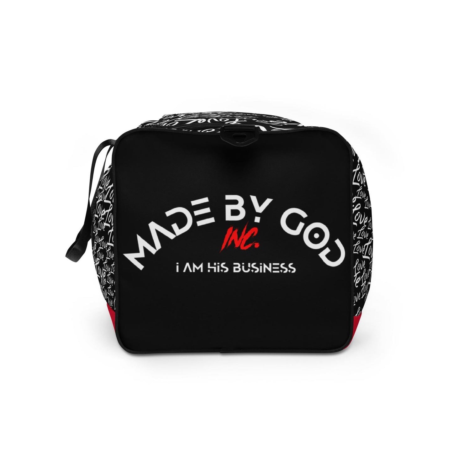 I Just Love Jesus | Red Bottom Edition Duffle Bag