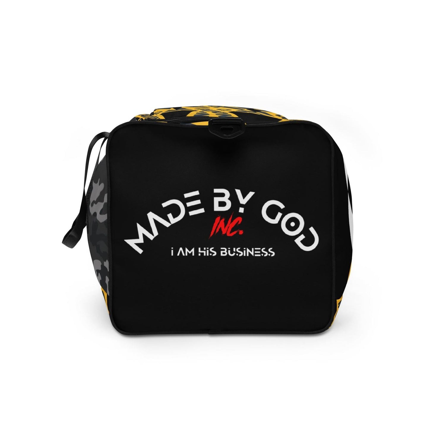 Caution God At Work - Duffle bag