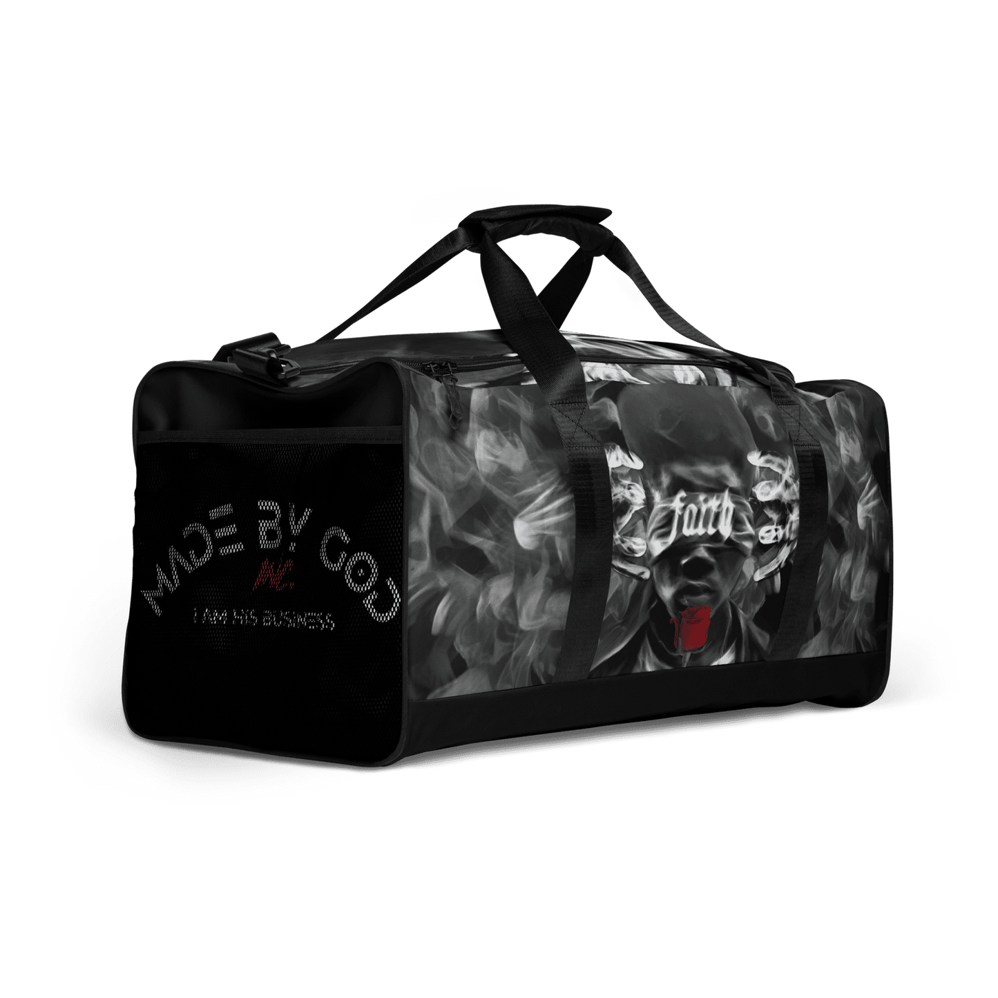 Sight By Faith - Black Bottom Duffle Bag