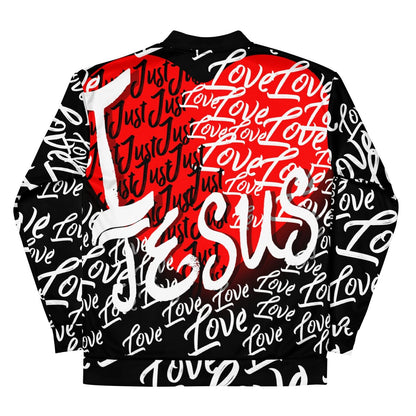 I Just Love Jesus - Unisex Bomber Jacket