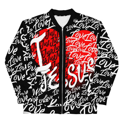 I Just Love Jesus - Unisex Bomber Jacket