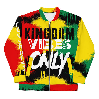 Kingdom Vibes Only | Unisex Bomber Jacket copy