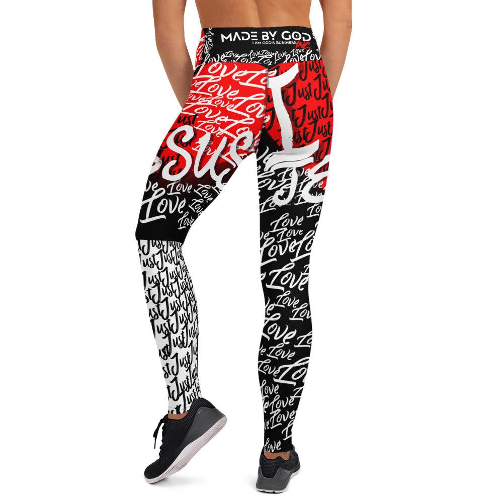 I Just Love Jesus - Women's Sports Leggings