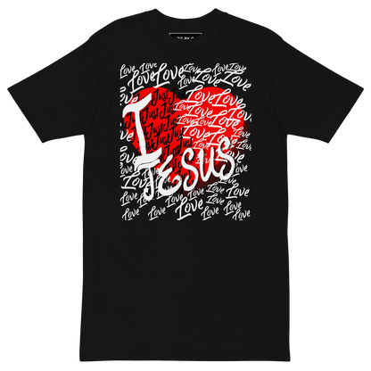 I Just Love Jesus - Premium heavyweight tee