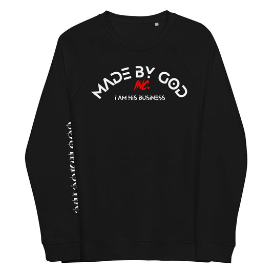 Made By God Inc | Organic Raglan Sweatshirt