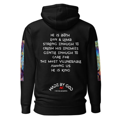 The Lion And The Lamb - Premium Hoodie