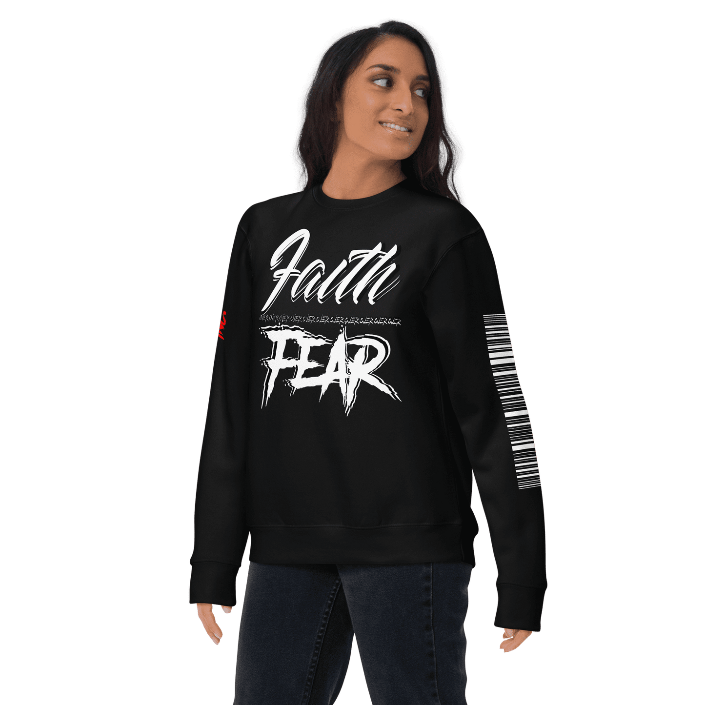 Faith Over Fear - Premium Sweatshirt