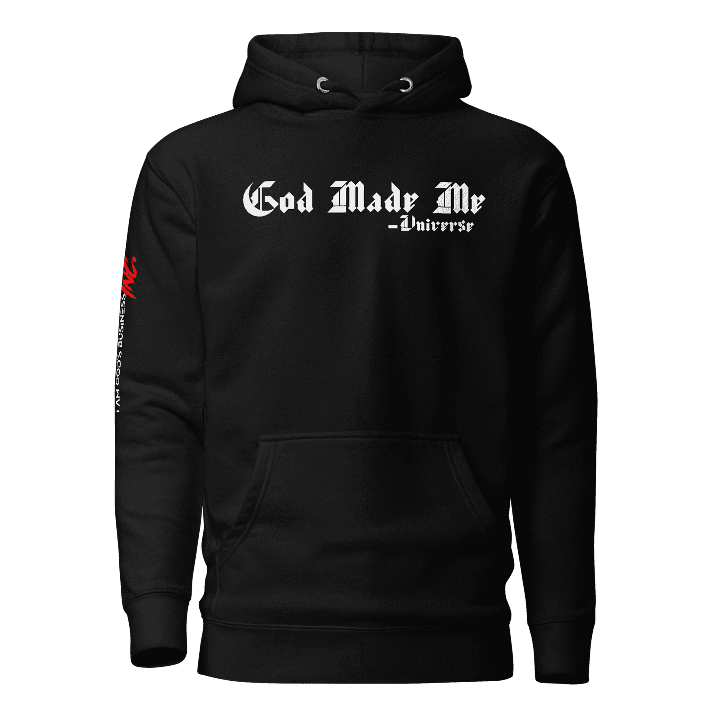 God Made Me - Universe | Premium Hoodie